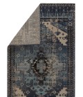 Jaipur Living Cicero Indoor/ Outdoor Medallion Blue/ Gray Area Rug (7'6"X9'6")