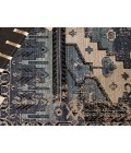 Jaipur Living Cicero Indoor/ Outdoor Medallion Blue/ Gray Area Rug (7'6"X9'6")