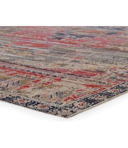 Jaipur Living Cicero Indoor/ Outdoor Medallion Pink/ Taupe Runner Pol43 Area Rug 2 ft. 8 in. X 10 ft. Runner