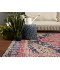 Jaipur Living Cicero Indoor/ Outdoor Medallion Pink/ Blue Area Rug (7'6"X9'6")