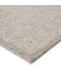 Jaipur Living Linde Handmade Medallion Gray/ White Area Rug 12'X15'