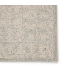 Jaipur Living Linde Handmade Medallion Gray/ White Area Rug (9'X12')