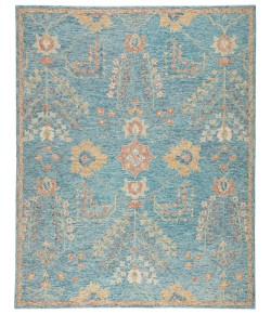 Jaipur Living Juniper Handmade Oriental Teal/ Orange Pro02 Area Rug 9 ft. X 12 ft. Rectangle