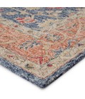 Province Area Rug Jaipur Living Presley Handmade Oriental Blue/ Red Area Rug (5'X8')
