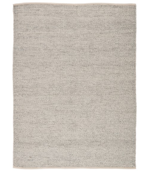 Jaipur Living Lamanda Indoor/ Outdoor Solid Light Gray/ Ivory Area Rug 4'X6'