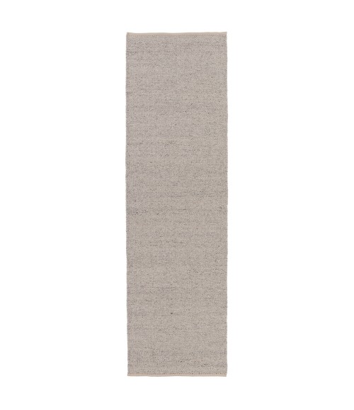 Jaipur Living Lamanda Indoor/ Outdoor Solid Light Gray/ Ivory Runner Rug 3'X10'