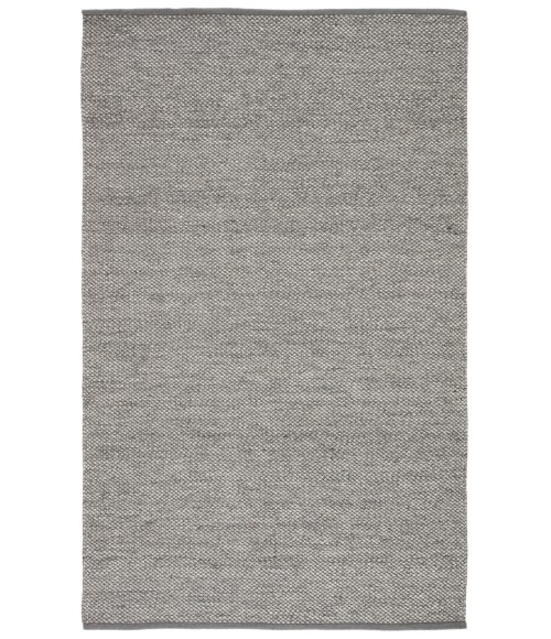 Jaipur Living Lamanda Indoor/ Outdoor Solid Gray/ Ivory Area Rug 4'X6'