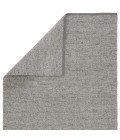 Jaipur Living Lamanda Indoor/ Outdoor Solid Gray/ Ivory Area Rug 4'X6'