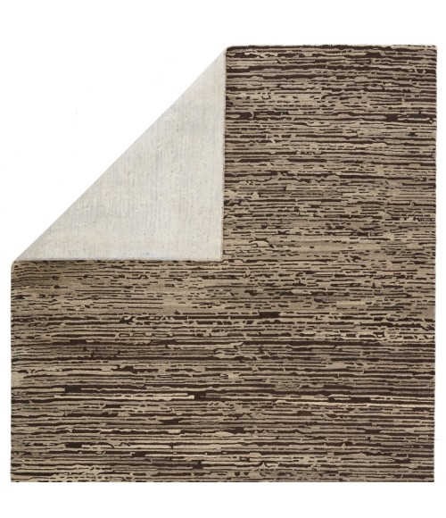 Pathways by Verde Home Area Rug Verde Home by Jaipur Living Nairobi Handmade Striped Dark Brown/ Light Gray Area Rug (10'X14')