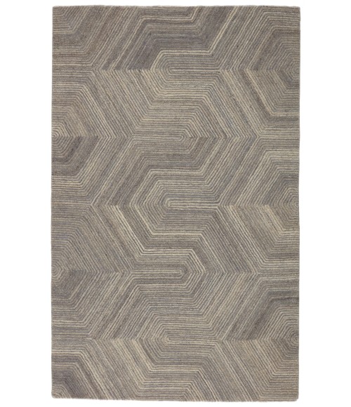 Verde Home by Jaipur Living Rome Handmade Geometric Gray Area Rug (9'X12')