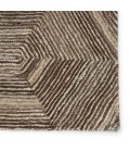Verde Home by Jaipur Living Rome Handmade Geometric Brown/ Light Gray Area Rug (9'X12')