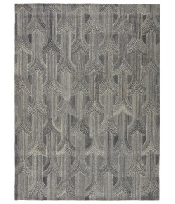 Verde Home By Jaipur Living Manhattan Handmade Trellis Gray Round Pvh08 Area Rug 8 ft. Round