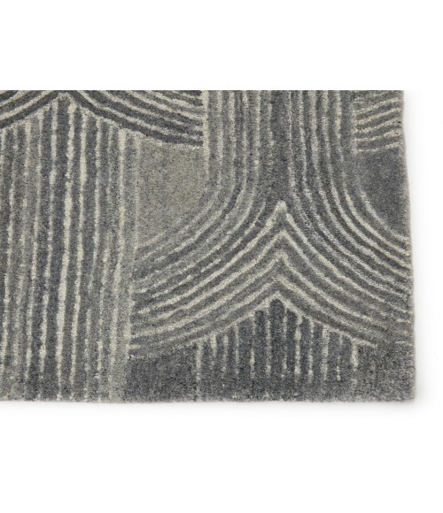 PVH08 Manhattan Rug Verde Home by Jaipur Living Manhattan Handmade Trellis Gray Area Rug 12'X18'