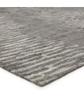 Verde Home by Jaipur Living Stockholm Handmade Striped Light Gray/ Ivory Area Rug (5'X8')