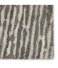 Verde Home by Jaipur Living Stockholm Handmade Striped Light Gray/ Ivory Area Rug (5'X8')