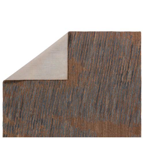 Verde Home by Jaipur Living Stockholm Handmade Abstract Brown/ Gray Area Rug 5'X8'
