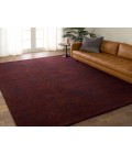 Verde Home by Jaipur Living Rome Handmade Geometric Rust/ Navy Area Rug 8'X10'