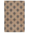 RAY01 Atolia Rug Jaipur Living Atolia Handmade Trellis Natural/ Navy Area Rug 9'X12'