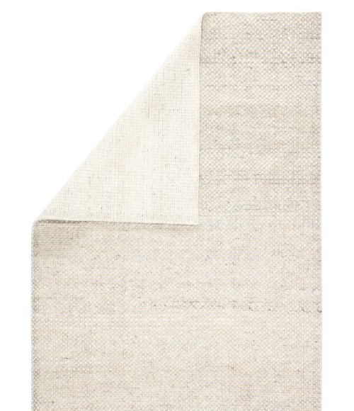 Jaipur Living Limon Indoor/ Outdoor Solid Ivory/ Gray Area Rug (7'10"X10'10")