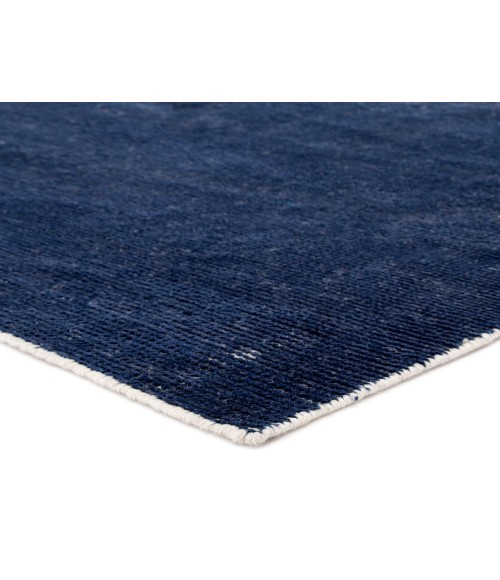 Jaipur Living Limon Indoor/ Outdoor Solid Blue/ White Area Rug (2'X3')