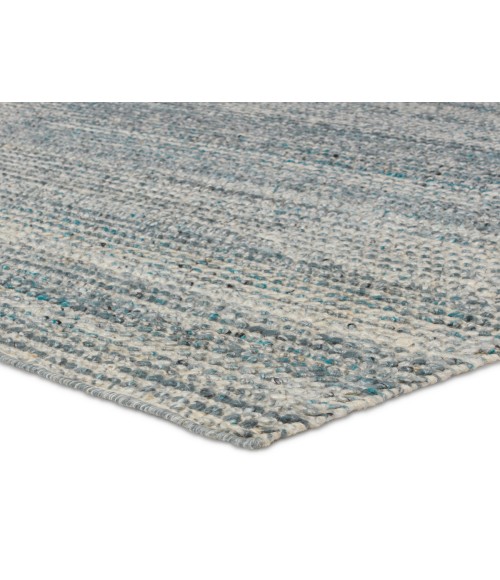Jaipur Living Crispin Indoor/ Outdoor Solid Blue/ White Area Rug (5'X8')