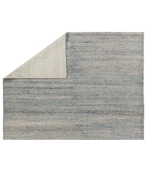 Jaipur Living Crispin Indoor/ Outdoor Solid Blue/ White Area Rug (5'X8')