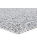 Jaipur Living Crispin Indoor/ Outdoor Solid Gray/ Ivory Area Rug (7'10"X10'10")