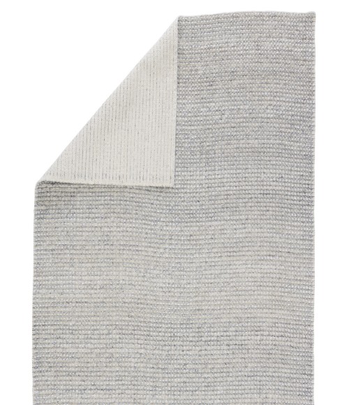 Jaipur Living Crispin Indoor/ Outdoor Solid Gray/ Ivory Area Rug (7'10"X10'10")
