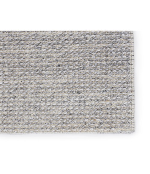 Jaipur Living Crispin Indoor/ Outdoor Solid Gray/ Ivory Area Rug (7'10"X10'10")