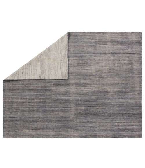 Jaipur Living Limon Indoor/ Outdoor Solid Gray/ Blue Area Rug (7'10"X10'10")