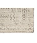 REIGN RUG Jaipur Living Jadene Hand-Knotted Geometric White/ Light Gray Area Rug (7 10"X10 10")