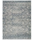 REIGN RUG Jaipur Living Prentice Hand-Knotted Geometric Blue/ Ivory Area Rug (8 10"X13 )