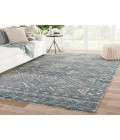 REIGN RUG Jaipur Living Prentice Hand-Knotted Geometric Blue/ Ivory Area Rug (8 10"X13 )
