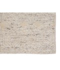 REIGN RUG Jaipur Living Abelle Hand-Knotted Medallion Gray/ Beige Area Rug (8 10"X13 )