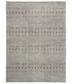 Jaipur Living Abelle Hand-Knotted Tribal Gray/ Black Rei11 Area Rug 5 ft. X 8 ft. Rectangle