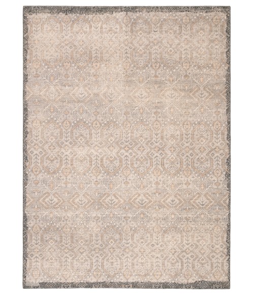 REVOLUTION RUG Jaipur Living Prospect Hand-Knotted Tribal Gray/ Gold Area Rug (10 X14 )