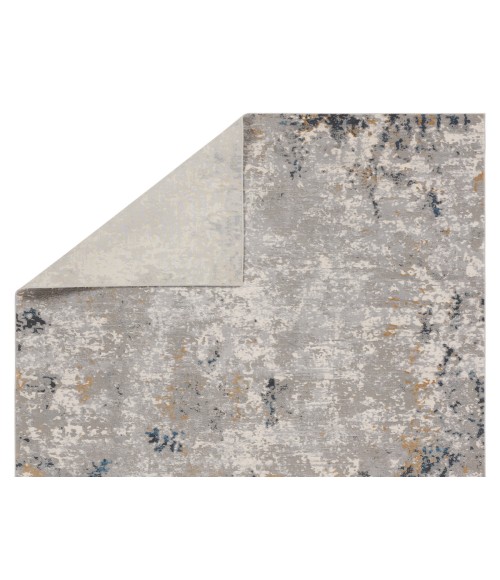 Jaipur Living Lancet Abstract Silver/Blue Area Rug 10'X14'