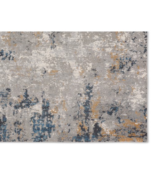 Jaipur Living Lancet Abstract Silver/Blue Area Rug 10'X14'