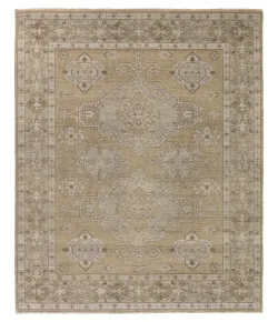 Jaipur Living Rhapsody Folklore RHA13 Khaki - Cream 9 ft. X 12 ft. Rectangle Rug