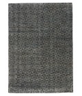 RIZE RUG Jaipur Living Zaid Hand-Knotted Geometric Gray/ Black Area Rug (10 X14 )
