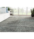 RIZE RUG Jaipur Living Zaid Hand-Knotted Geometric Gray/ Black Area Rug (10 X14 )