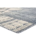 RIZE RUG Jaipur Living Torsby Hand-Knotted Tribal Blue/ Ivory Area Rug (7 10"X9 10")