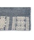 RIZE RUG Jaipur Living Torsby Hand-Knotted Tribal Blue/ Ivory Area Rug (7 10"X9 10")
