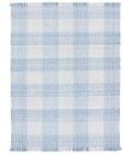 Jaipur Living Truce Handmade Indoor/Outdoor Striped Light Blue/ Ivory Area Rug 9'X12'