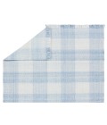 Jaipur Living Truce Handmade Indoor/Outdoor Striped Light Blue/ Ivory Area Rug 9'X12'