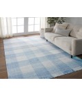 Jaipur Living Truce Handmade Indoor/Outdoor Striped Light Blue/ Ivory Area Rug 9'X12'