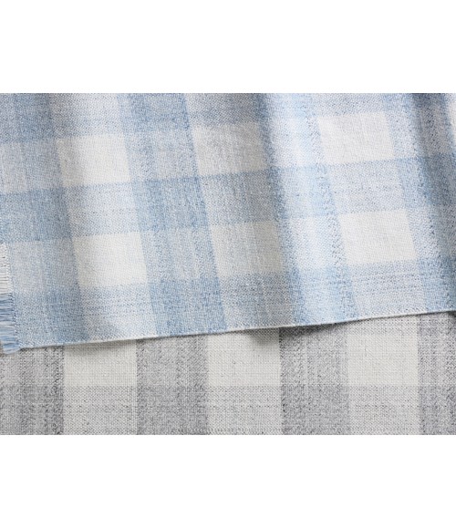 Jaipur Living Truce Handmade Indoor/Outdoor Striped Light Blue/ Ivory Area Rug 9'X12'