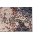 Raveen Area Rug Jaipur Living Hemet Abstract Blue/ Red Runner Rug (2'6"X8')