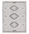 RVR03 Winger Rug Jaipur Living Winger Handmade Indoor/Outdoor Tribal Silver/ Black Area Rug 8'10"X11'9"