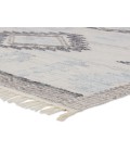 RVR03 Winger Rug Jaipur Living Winger Handmade Indoor/Outdoor Tribal Silver/ Black Area Rug 8'10"X11'9"